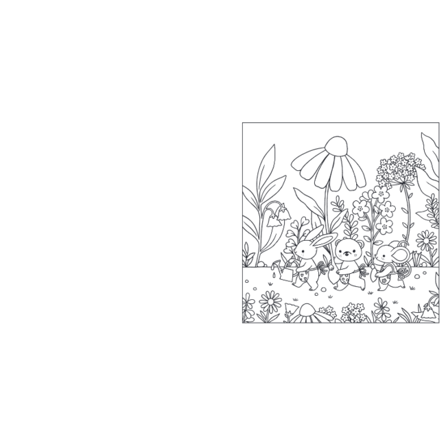 Boek - Kleurboek - Kleine bosvriendjes - Cosy woods