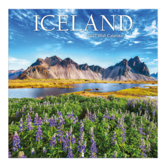Comello Kalender - Iceland - 2027 - 30x30cm