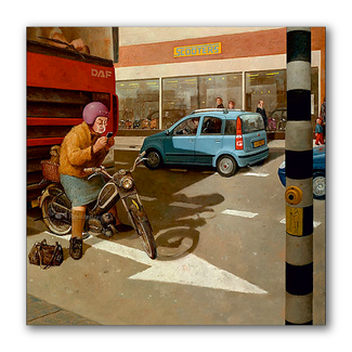 Comello Kaart - Groen! - Marius van Dokkum - 15x15cm
