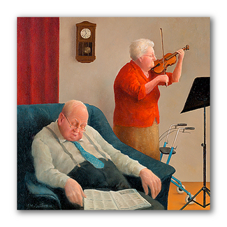 Comello Kaart - Lullaby - Marius van Dokkum - 15x15cm