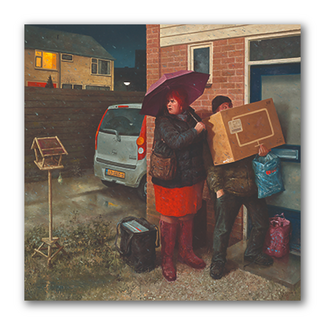 Comello Kaart - Sleutel zoek - Marius van Dokkum - 15x15cm