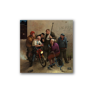Comello Kaart - Tweede jeugd - Marius van Dokkum - Klein - 10x10cm
