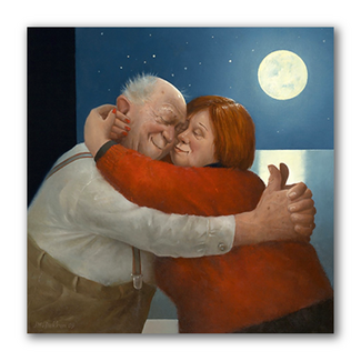 Comello Kaart - Volle Liefde - Marius van Dokkum - 15x15cm