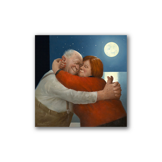Comello Kaart - Volle liefde - Marius van Dokkum - Klein - 10x10cm