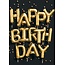 PaperClip Kaart - Happy birthday, folieballonnen - A4 formaat - MXA.0003