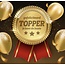 PaperClip Kaart - Gefeliciteerd topper, je bent de beste - Muziek & licht - VBE.7014