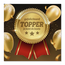 PaperClip Kaart - Gefeliciteerd topper, je bent de beste - Muziek & licht - VBE.7014