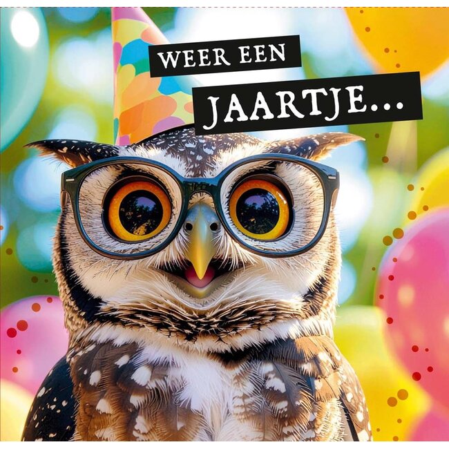 PaperClip Kaart - Weer een jaartje...  - Muziek & licht - VBE.7034
