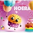 PaperClip Kaart - Hiep hiep hoera  - Muziek & licht - VBE.7040