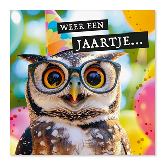 PaperClip Kaart - Weer een jaartje...  - Muziek & licht - VBE.7034