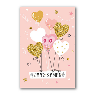 PaperClip Kaart - ... jaar samen - ME - GBE.0037