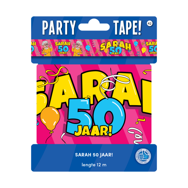 Paper Dreams Markeerlint - Afzetlint - Sarah 50 - Cartoon - 12m