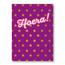 Kaart - Hoera! - A4 formaat - MXE.2993