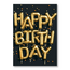 PaperClip Kaart - Happy birthday, folieballonnen - A4 formaat - MXA.0003