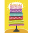Kaart - Happy birthday - Met licht & geluid - ME - LGA.0002 - 16x22cm