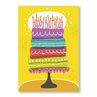 Kaart - Happy birthday - Met licht & geluid - ME - LGA.0002 - 16x22cm