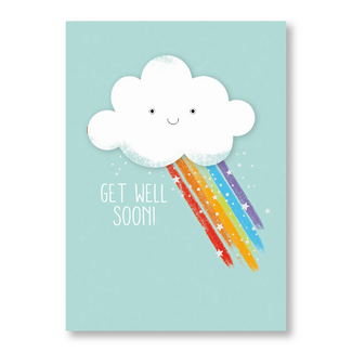 Kaart - Get well soon! - ME - LGA.2811 - 16x22cm