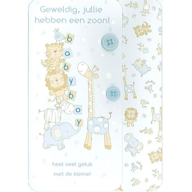 Kaart - Geweldig jullie hebben een zoon! - ME - GBE.0180