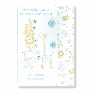 Kaart - Geweldig jullie hebben een zoon! - ME - GBE.0180