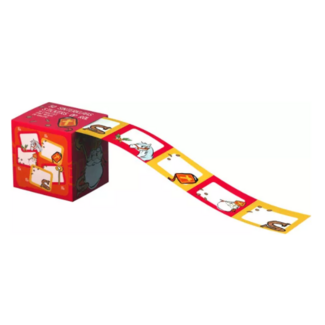 design group Naamstickers - Sinterklaas - Rood - 50dlg.