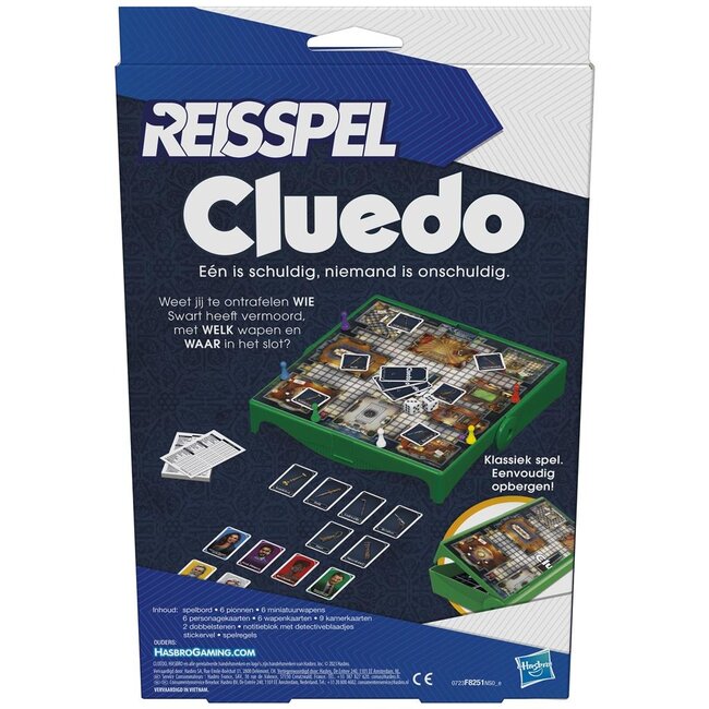 Cluedo - Reisspel - 8+