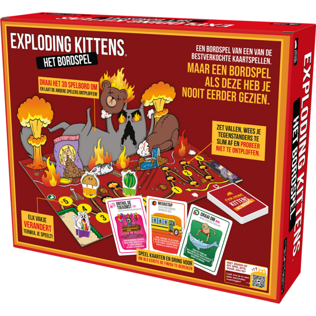 Exploding kittens - Het bordspel - 7+