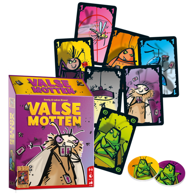 999 Games Valse motten - Kaartspel - 7+