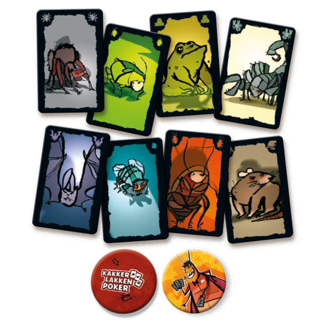 999 Games Kakkerlakkenpoker - Kaartspel - 6+