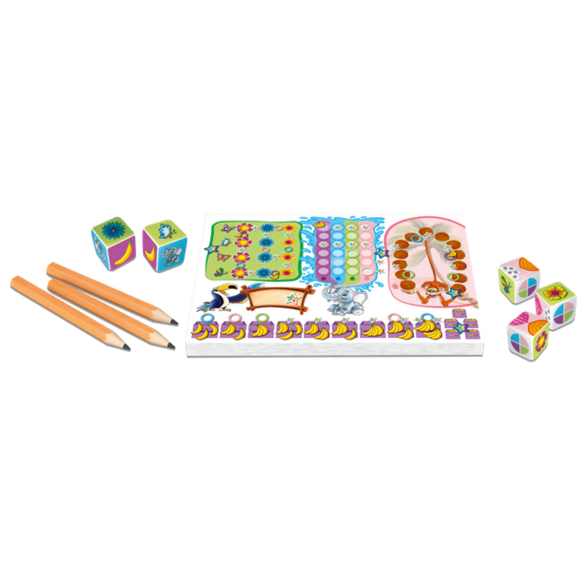 999 Games Dobbelspel - Clever junior - Junglefeest - 5+