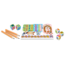 999 Games Dobbelspel - Clever junior - Junglefeest - 5+