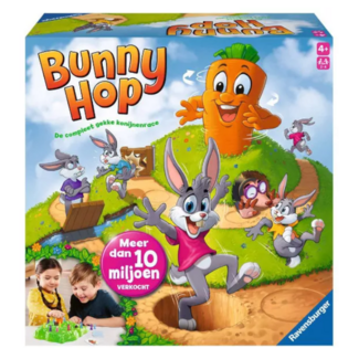 Ravensburger Spel - Bunny hop - Konijnenrace - 4+