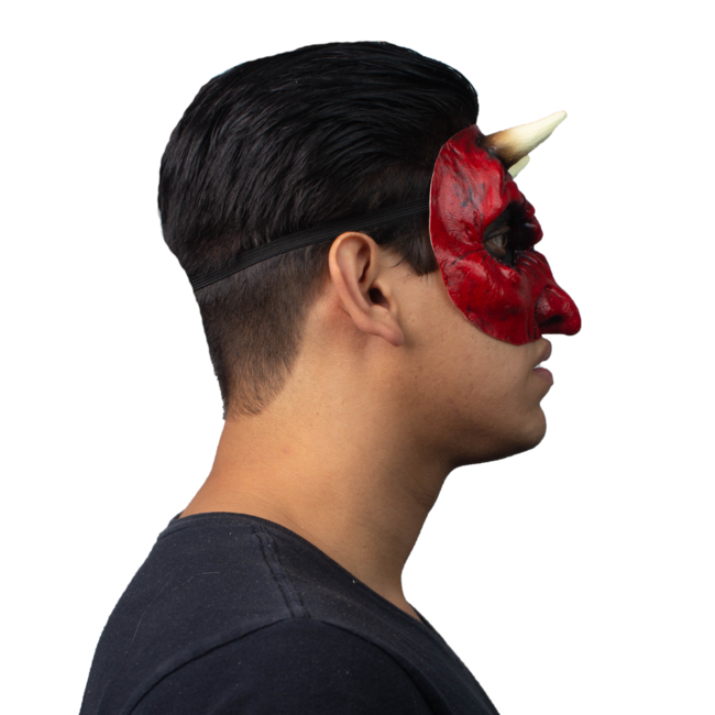 Partychimp Masker - Duivel - Halfmasker