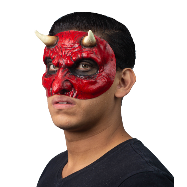 Partychimp Masker - Duivel - Halfmasker