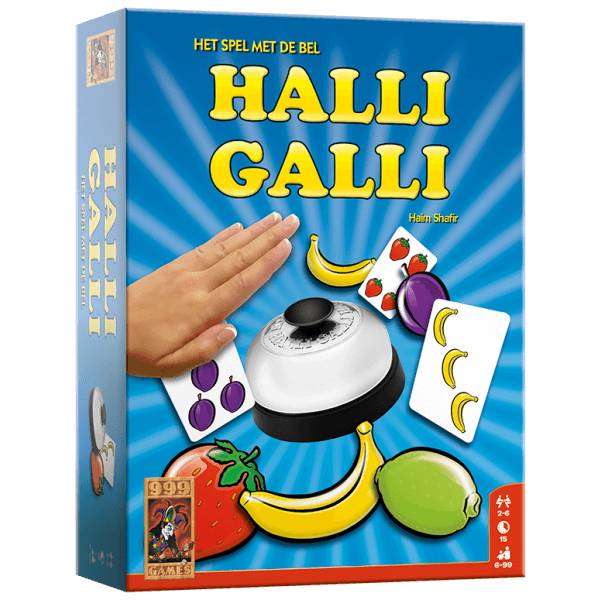 Spel - Kaartspel - Halli galli - 6+