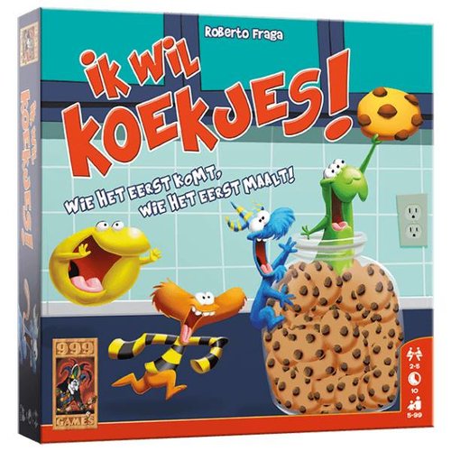 999 Games 999 Games - Ik wil koekjes! - 5+ 999 Games 999 Games - Ik wil koekjes! - 5+