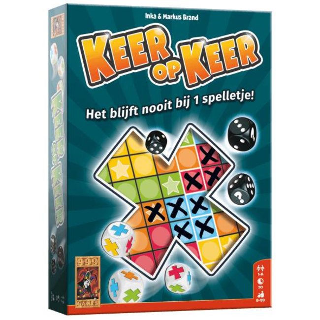999 Games Keer op keer - Dobbelspel - 8+