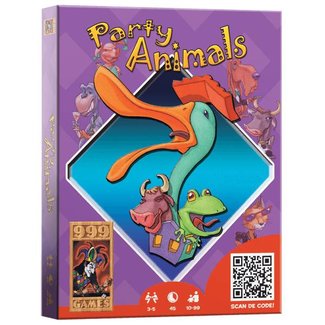 999 Games Spel - Kaartspel - Party animals - 10+