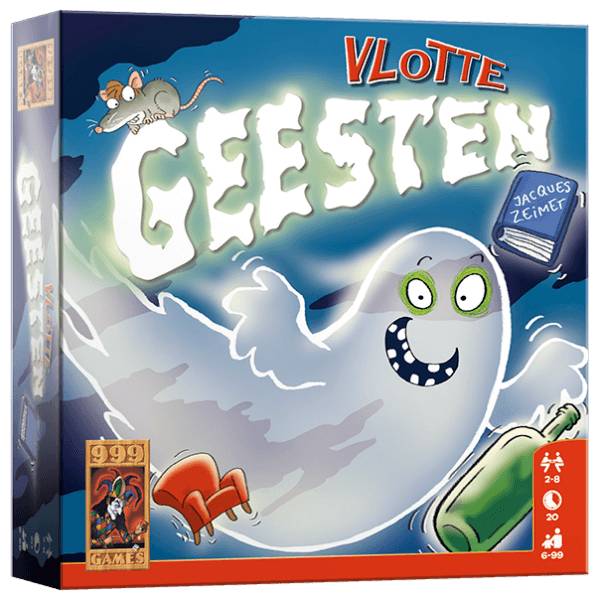 Spel - Kaartspel - Vlotte geesten - 6+
