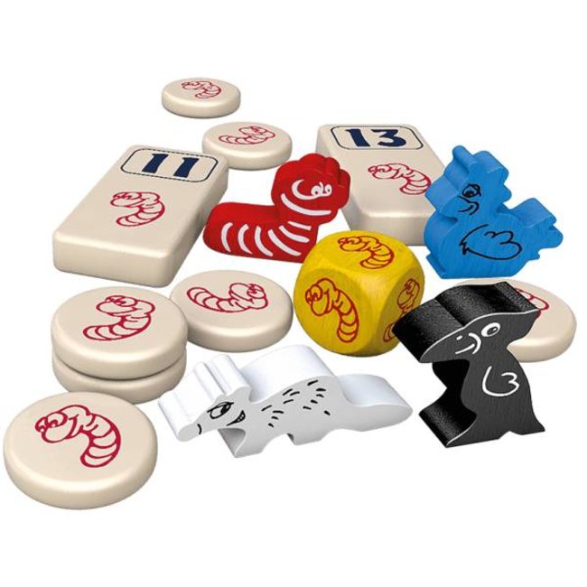 999 Games Regenwormen - Uitbreiding - Dobbelspel - 8+