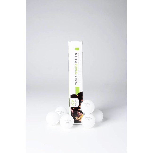 Engelhart Tafeltennisballen - Pingpongballen - 6dlg. - In doosje - 40mm