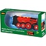 Brio Trein - Locomotief - Op batterijen - 8 wielen - Rode Lola (33592)