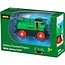 Brio Trein - Locomotief - Op batterijen - Groen - Stop/start (33595)