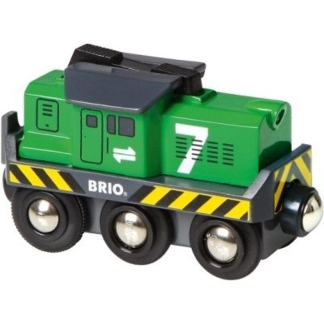 Brio Trein - Vrachtlocomotief - Op batterijen