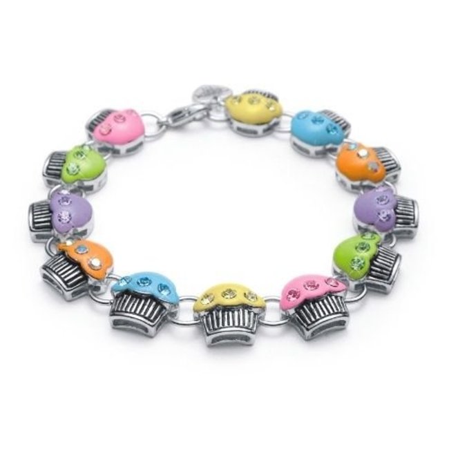 Sierraad - Armband - Cupcake - Charm it!