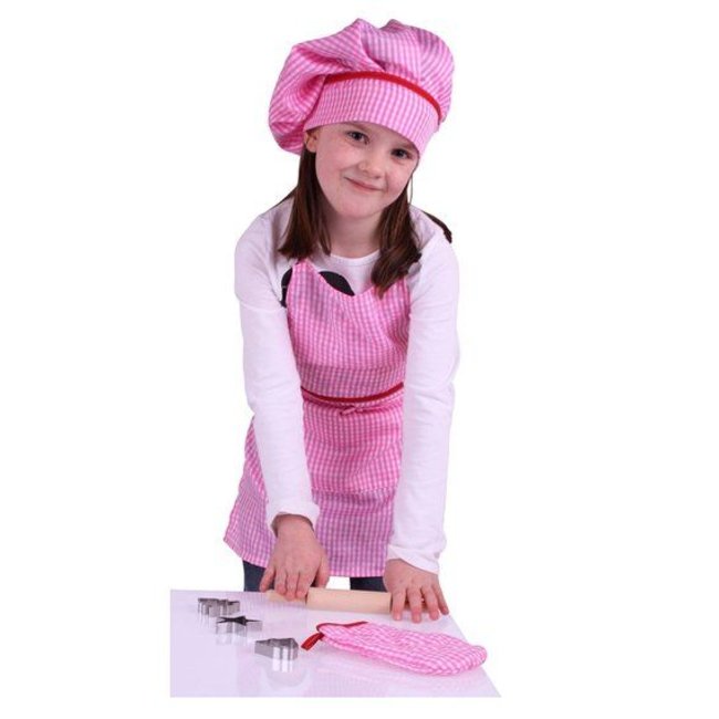 BigJigs Chef's set - Roze