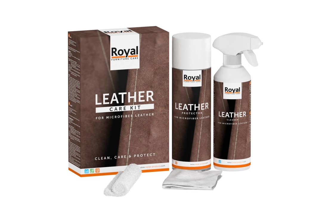 Microfiber Leather Care Kit