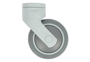 Design zwenkwiel 75mm - Grijs