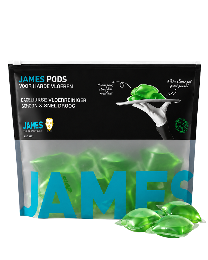 James Vloerreiniger Schoon & Snel droog – Pods