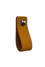 100% original Leather handle Ocher Yellow