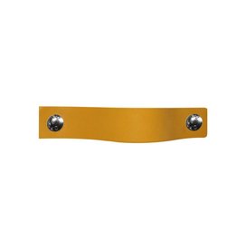 100% original Leather Pulls Yellow XSmall 2cm wide